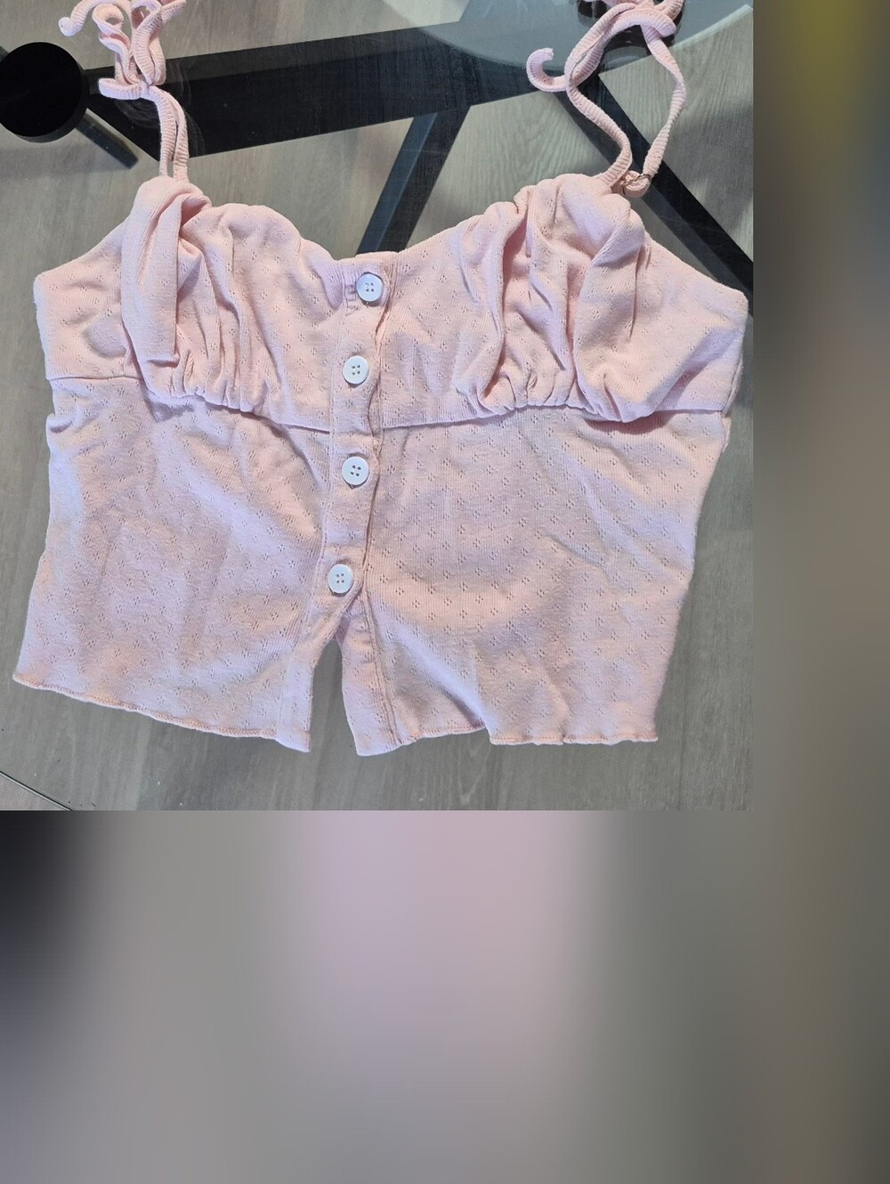Soft Pink Pointelle Set